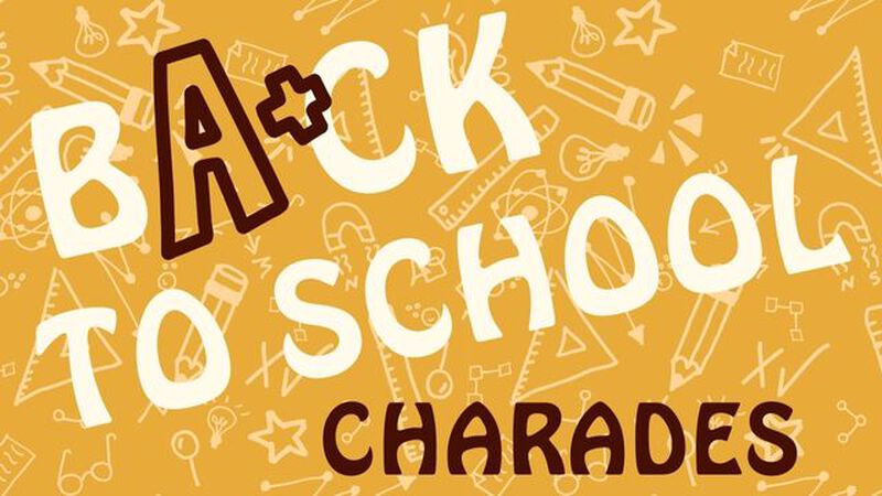 Back to School Charades 2
